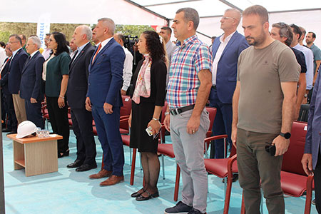 Gaziantep Üniversitesi Kütüphane Temel Atma Töreni