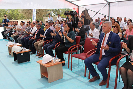Gaziantep Üniversitesi Kütüphane Temel Atma Töreni