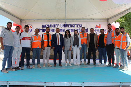Gaziantep Üniversitesi Kütüphane Temel Atma Töreni
