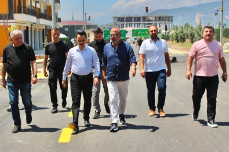 Nurdağı Belediye Başkanı ve Kaymakamı'ndan Şantiyelerimize Ziyaret
