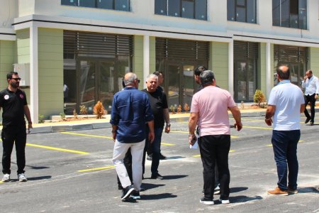 Nurdağı Belediye Başkanı ve Kaymakamı'ndan Şantiyelerimize Ziyaret