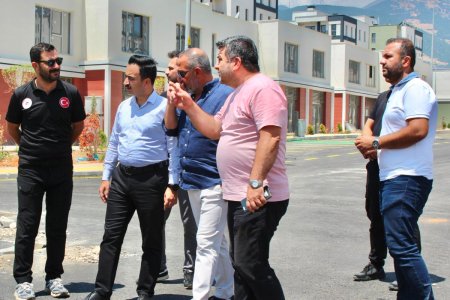 Nurdağı Belediye Başkanı ve Kaymakamı'ndan Şantiyelerimize Ziyaret