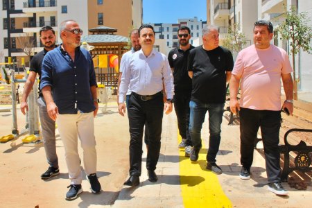 Nurdağı Belediye Başkanı ve Kaymakamı'ndan Şantiyelerimize Ziyaret