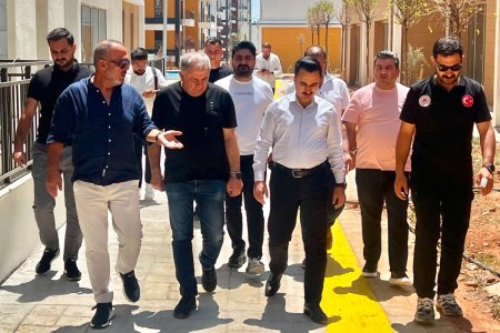 Nurdağı Belediye Başkanı ve Kaymakamı'ndan Şantiyelerimize Ziyaret