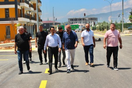 Nurdağı Belediye Başkanı ve Kaymakamı'ndan Şantiyelerimize Ziyaret
