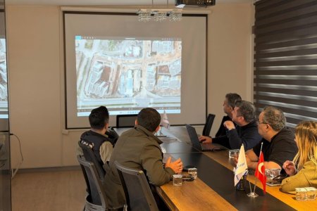 Nurdağı Kaymakamı Adıgüzeller İnşaat Şantiyesini Ziyaret Etti