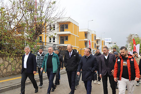 TOKİ Başkanı Sn. Mustafa Levent Sungurdan Adıyaman Projemize Ziyaret