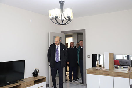 TOKİ Başkanı Sn. Mustafa Levent Sungurdan Adıyaman Projemize Ziyaret