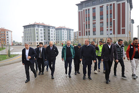 TOKİ Başkanı Sn. Mustafa Levent Sungurdan Adıyaman Projemize Ziyaret