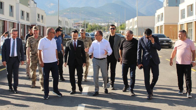 Nurdağı 3. Bölge 1. ve 2. Etap Projelerimiz Yerinde İncelendi