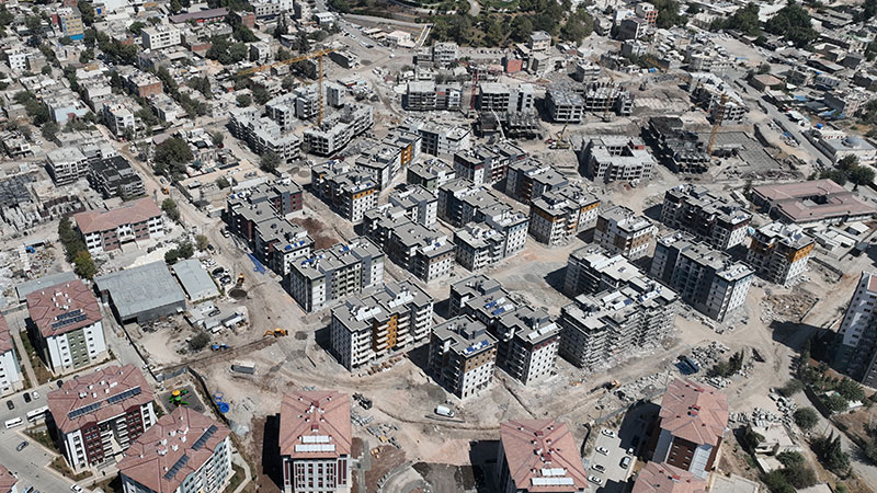 Proje:Adıyaman Mara Musalla Mahallesi 3. ve 4. Etap 759 Konut + 154 Dükkan Projesi