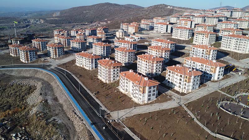 Proje:Balıkesir 2. Etap 506 Toplu Konut Şantiyesi