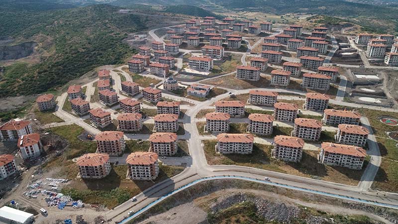 Proje:Balıkesi̇r 3.Etap 570 Konut İnşaatı