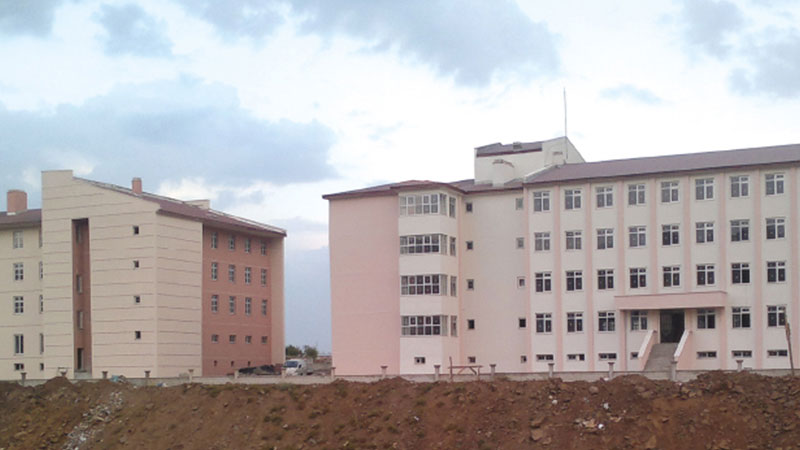 Proje:Bitlis 3 Adet 24 Derslik Lise 2 Adet 300 Kişilik Pansiyon