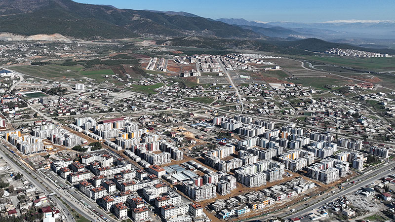 Proje:Gaziantep İli Nurdağı İlçesi 3. Bölge 1. Etap ve 2.Etap Toplu Konut İnşaatı