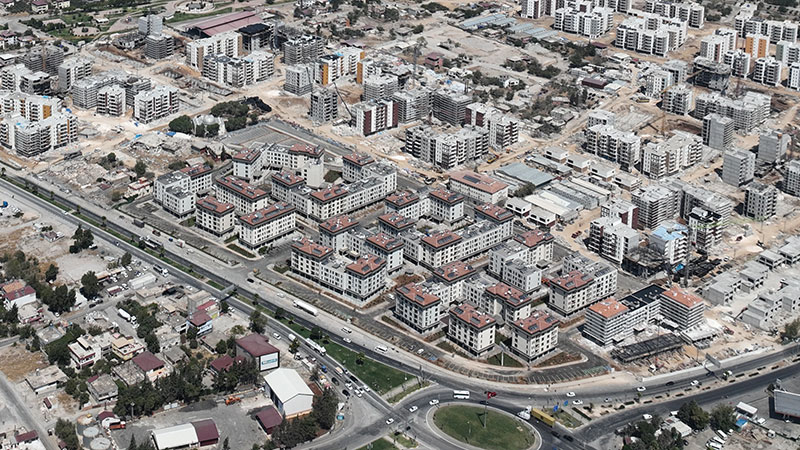 Proje:Gaziantep İli Nurdağı İlçesi 3. Bölge 1. Etap ve 2.Etap Toplu Konut İnşaatı
