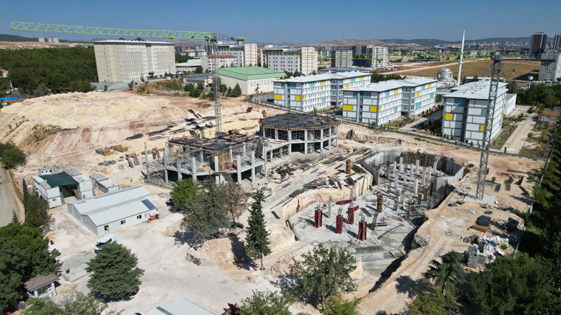 Gazi̇antep Üni̇versi̇tesi̇ Kütüphane Binası İnşaatı - Görsel 179
