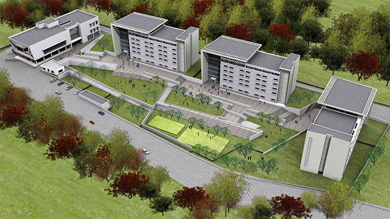 Proje:Gaziantep Üniversitesi Spor Kompleksi