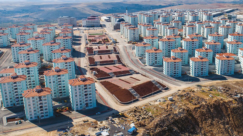 Proje:Mavikent 5-6-7. Etap Toplu Konut İnşaatı