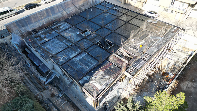 Proje:Mazıcıoğlu Apartmanı Özel Konut Şantiyesi