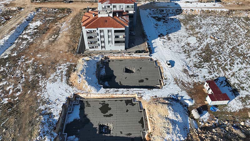 Proje:Gonca Konutları 36 Daire Özel Konut İnşaatı